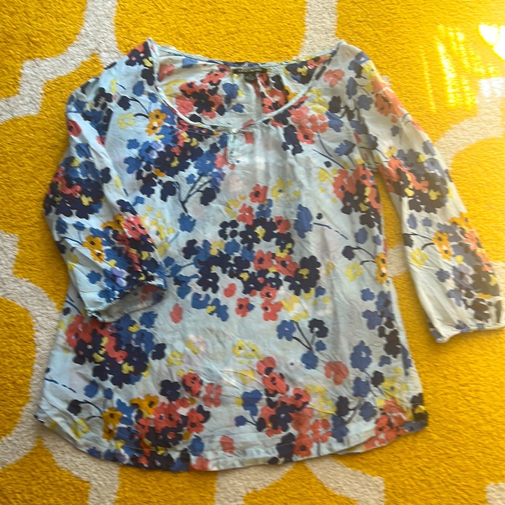 Lucky Brand silk blouse